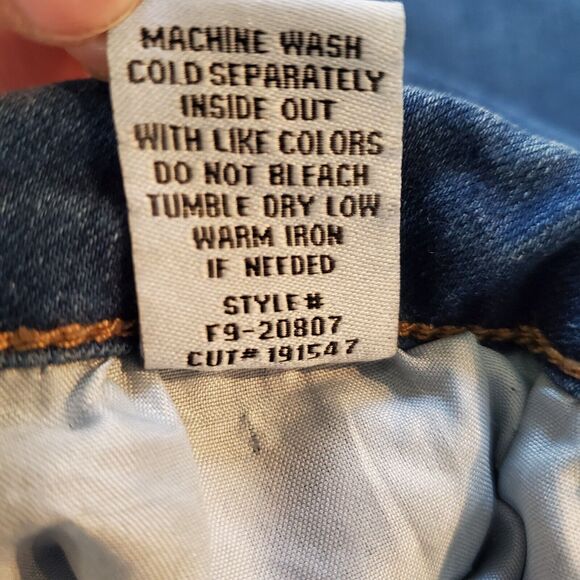 Oak & Vine Denim Jeans Junior Size 12 Blue Medium Wash NWT - Picture 14 of 15